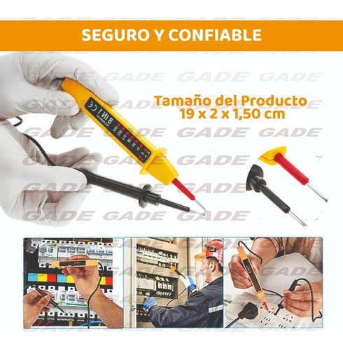 Punta Prueba 8 En 1 Detector Control Corriente Voltaje 1
