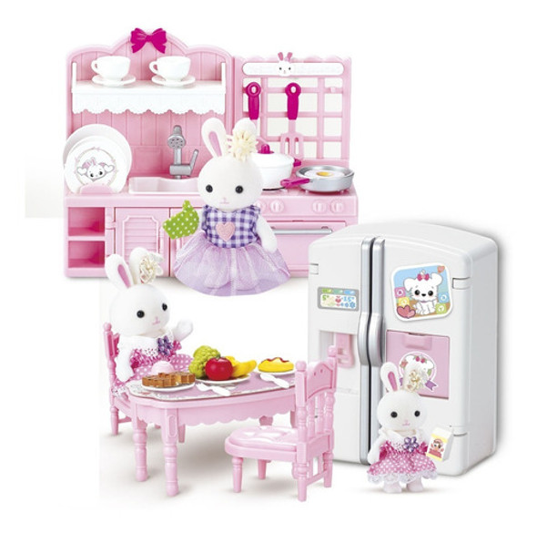 Bunny Boutique Dessert Time Cocina Accesorios Conejo Ditoys 0