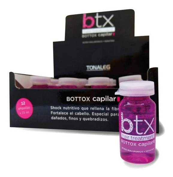 Tratamiento Capilar Botox Ampollas Caja X 12 Tonaleg Btx 0 Tratamiento Capilar Botox Ampollas Caja X 12 Tonaleg Btx 0