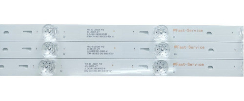 Kit Tiras De Led Di43x5100 Di43x5100x Lce43id17 Pld4317id X3 0