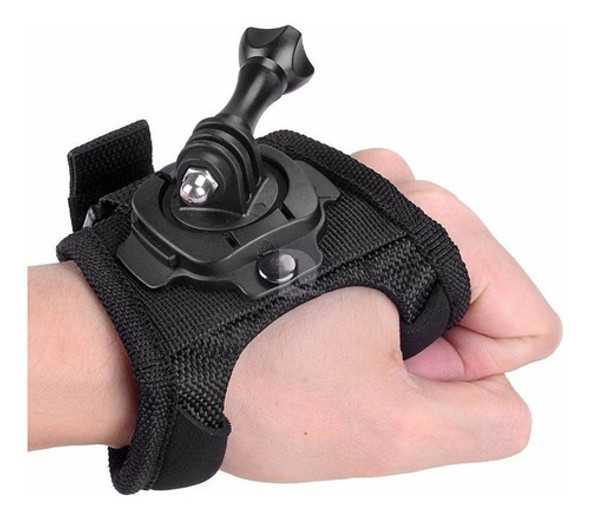 Suporte Go Pro Mão Luva Hand Punho 360° Gopro Strap Mount 0