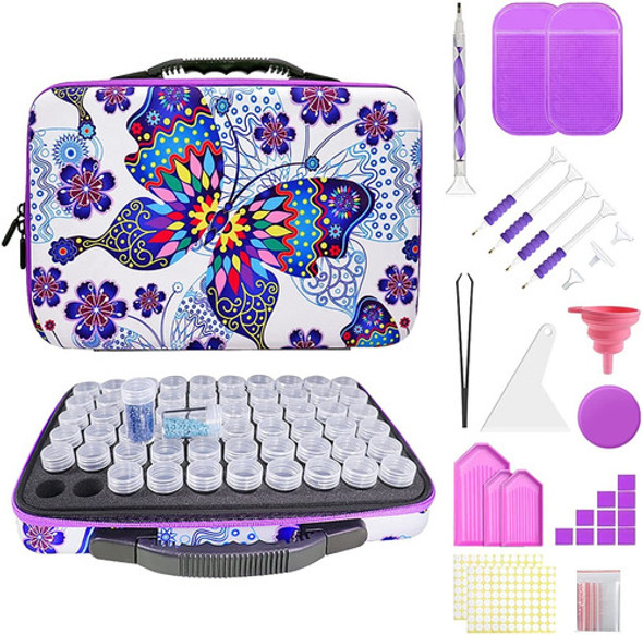 Kit De Pintura Con Diamante Accesorios Recipientes 60 Pie... 0 Kit De Pintura Con Diamante Accesorios Recipientes 60 Pie... 0