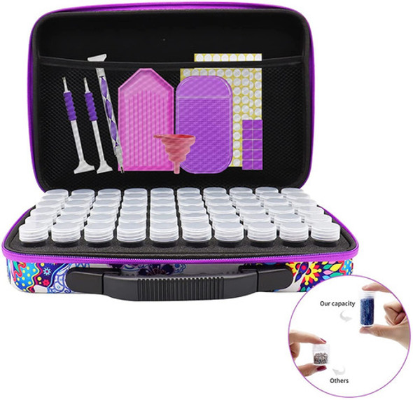 Kit De Pintura Con Diamante Accesorios Recipientes 60 Pie... 1 Kit De Pintura Con Diamante Accesorios Recipientes 60 Pie... 1