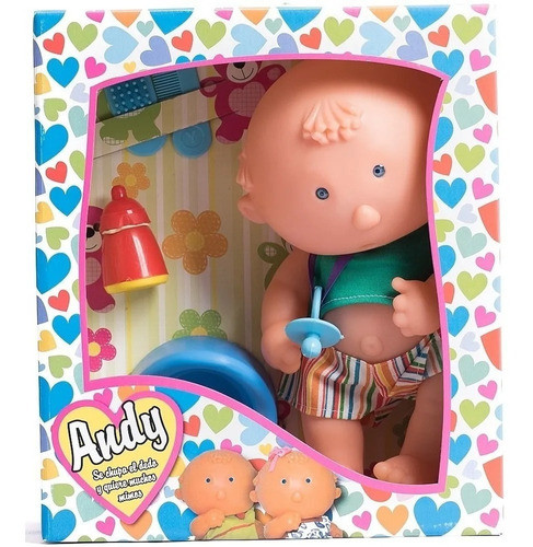 Bebe De Goma Con Sonido En Caja 1