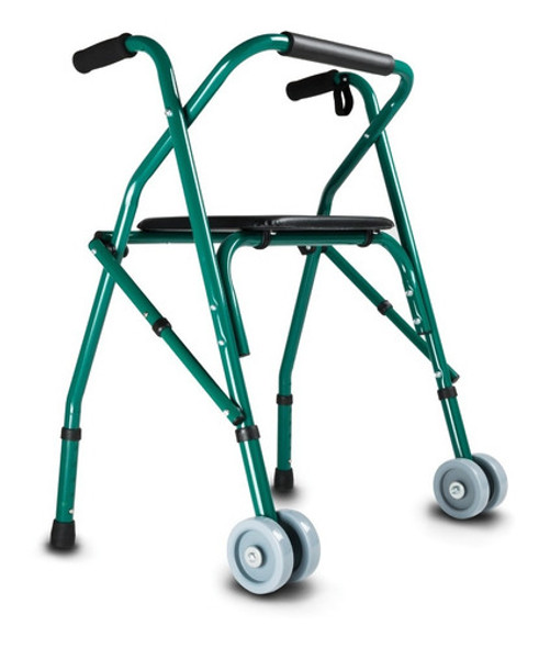 Andador Ortopedico Aluminio Super Liviano C/asiento Plegable 1