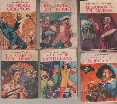 6 Mini Libros Revista Anteojito - Joyas De La Literatura 0