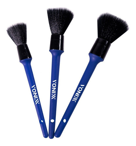 Kit Cepillo Pincel De Detallado Interior Ultra Suave Vonixx 0
