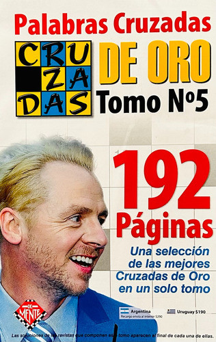 Palabras Cruzadas De Oro Tomo 5 - 192 Paginas 0