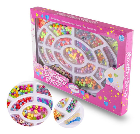 Juego Kit Para Armar Pulseras Y Collares - Cuentas Enhebrar 0