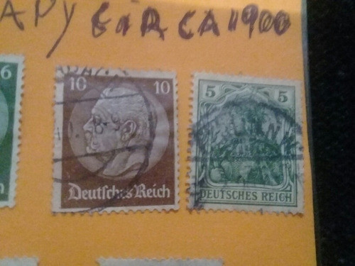 Estampillas Estados Unidos+ Alemania 1