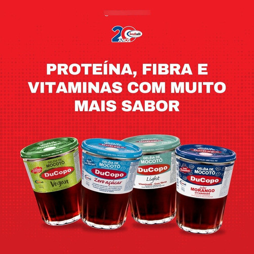 Kit 12 Geleia De Mocotó Zero Açucar  Ducopo - Vidro 1