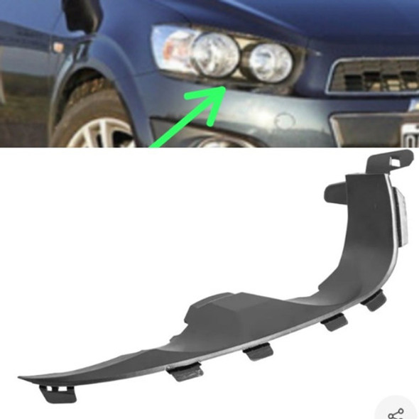 Moldura Inferior Optica Chevrolet Sonic 0