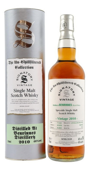 Whisky Signatory Vintage Benrinnes 13 Años 46% 700 Ml 0
