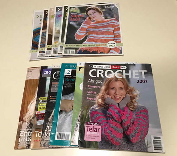 Lote De Revistas De Tejido 0