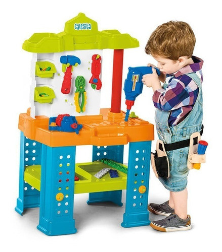 Set De Herramientas Mecánico Infantil Calesita 1