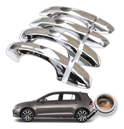 Golf Mk7 Cubre Manijas Cromadas Cromado Garantido / Ultimos 0