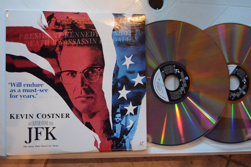Frete Grátis J F K (kevin Costner) Lasedisc Ld 0