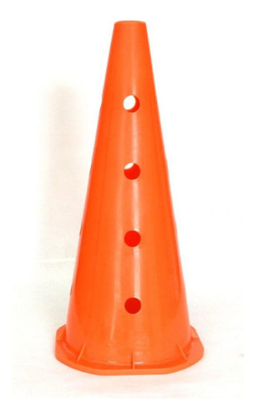 Cono Rigido 52cm Deportivo Ranurado Perforado Entrenamiento 0