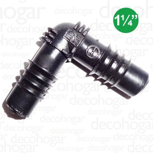 Accesorios Riego Conexiones Polietileno Codo Espiga Doble 1¼ 1