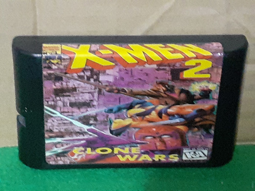 Cartucho 16 Bits X_ Men 2 Clones Wars Super Man 2  The Death 1