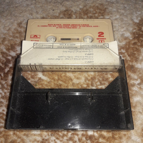 Cassette De Rata Blanca-magos, Espadas Y Rosas 1