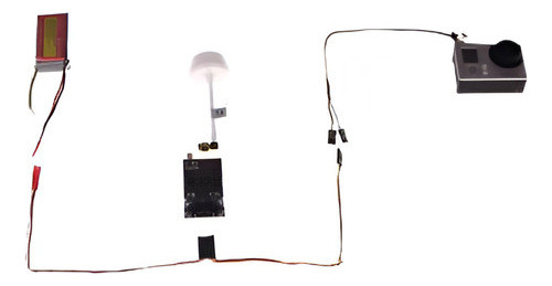 5.8 G Trébol Antena De Rp-sma De Hoja Tx Del Video Audio Rx 0