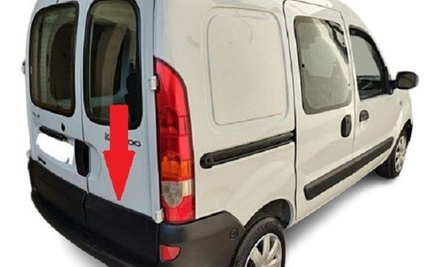Renault Kangoo 2008 Bagueta Moldura Porton Trasero Derecho 1