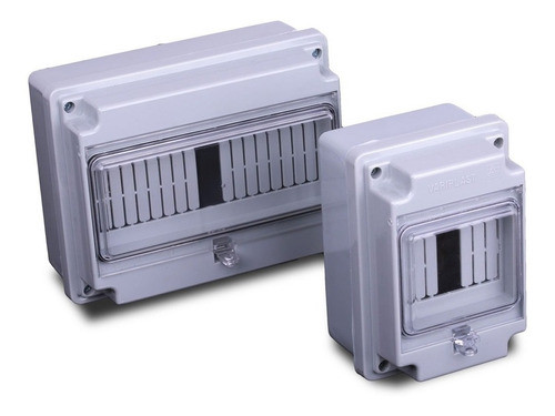 Caja Para Termicas 4 Modulos Ip55 Pilar Pvc 1
