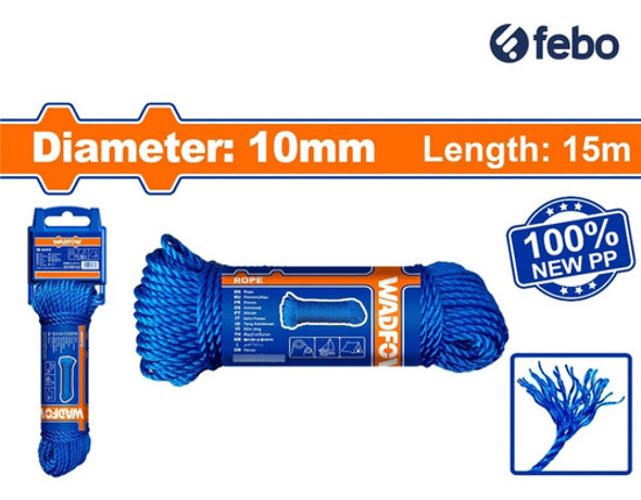 Soga Wadfow Polipropileno 10mm X 15m Febo 1