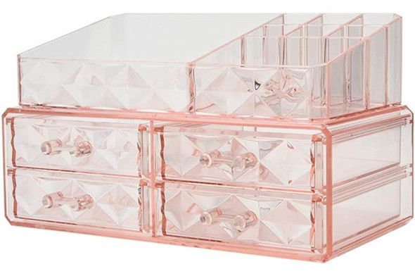 Zhiai Organizador De Maquillaje Cajones De Almacenamiento De 1