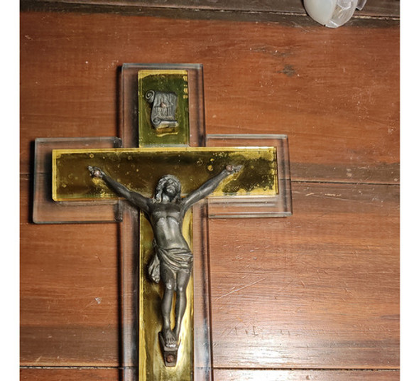 Crucifijo Antiguo 30 X 18 Cm 1