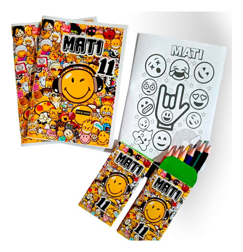 10 Libros Para Colorear Personalizados + Crayola 0
