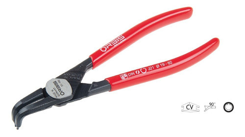 Pinza Anillos Seeg.int.90° J21 170mm 57-1900 Orbis Will 0