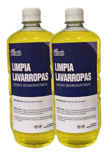 Pack 2 Limpiadores Liquidos Para Lavarropas X 1 Lt 0