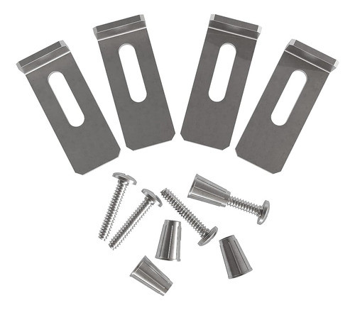 Dowell 6011 10 Premium Sink Clips-4 Pack Kit, Bathroom Under 0