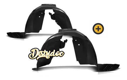 Kit X2 Pasarruedas Guardaplast Peugeot 307 407 Delanteros 1
