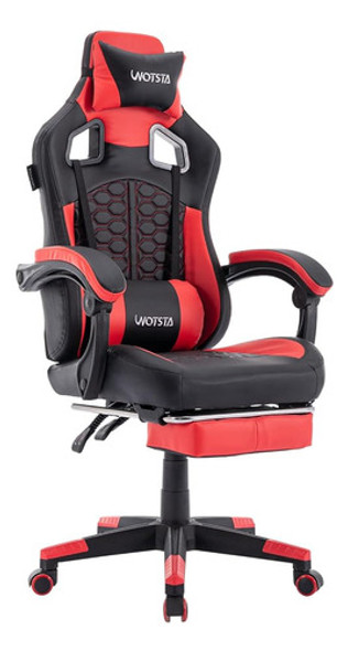 Silla De Juego Wotsta Con Masaje, Silla Ergonómica Para Jueg 0