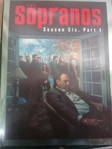 The Sopranos.season Six Part I. Caja Con 4 Dvds Original 0