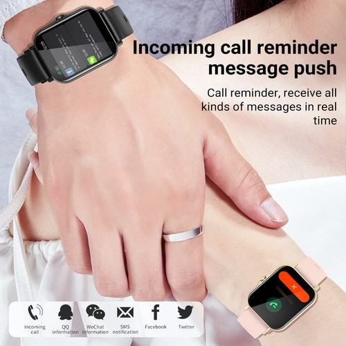 Reloj Inteligente  Para Hombres Y Mujeres, Rastreador De Fi. 1