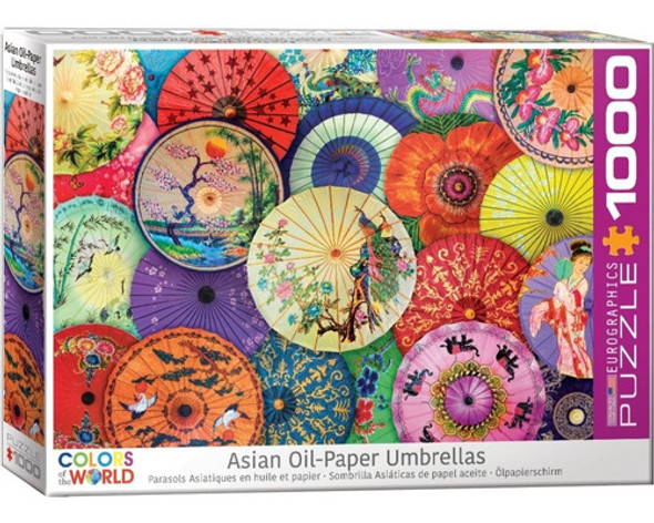 Puzzle 1000 Piezas Asian Oil Paper Umbrella - Eurographics 0