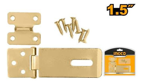 Cerrojo Bisagra Para Candado 1.5 PuLG Ingco Hhs1015 1