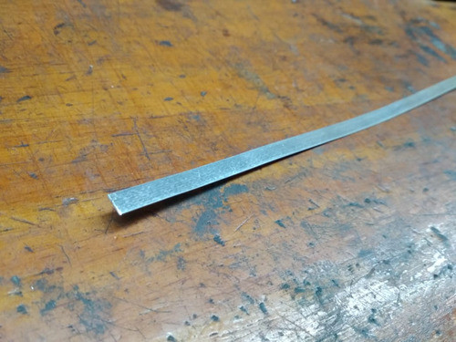 Fleje Cinta De Plata 925 4x0,3mm Para Joyeria 50cm 1