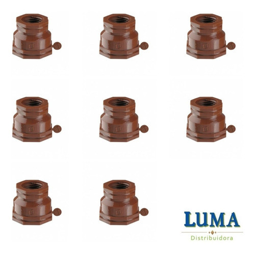 Cupla Reduccion 1 X 3/4 Amanco Conectando - X24 Unidades 0