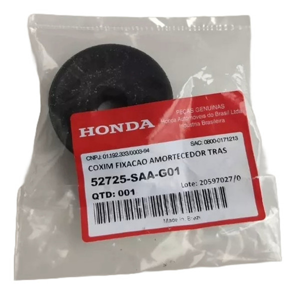 Coxim Superior Fixacao Amortecedor Tras. - Honda City 2012 0