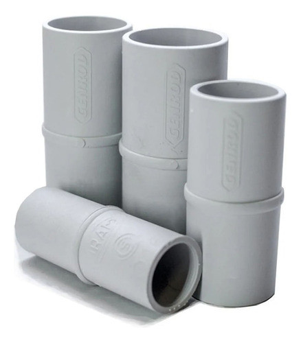 Union Caño Rigido/corrugado 3/4' 20mm Pvc X20 Genrod 0