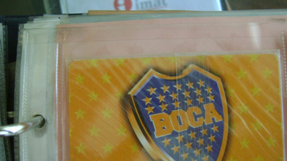 Tarjeta Te Coleccion Telefonica Argentina F120 Boca Juniors1 0