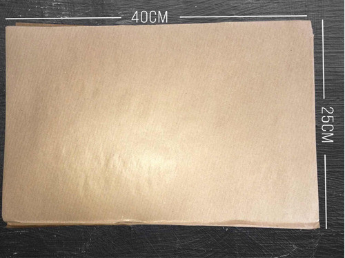 Jogo Americano Papel Bandeja Kraft Liso 1000 Unidades 0