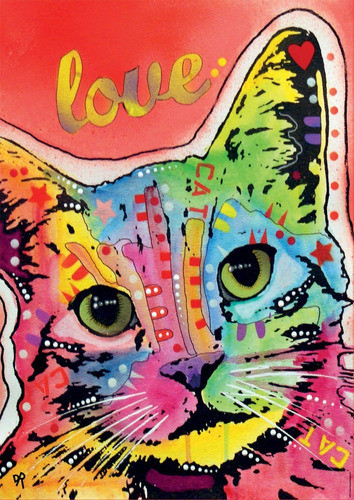 Puzzle Rompecabezas 1000 Amor De Gato Inclinado, Dean Russo 1