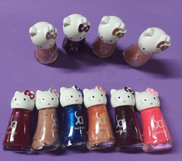 Set Manicura   Kitty   Colores A Eleccion. Pack X 2 Uds. 0