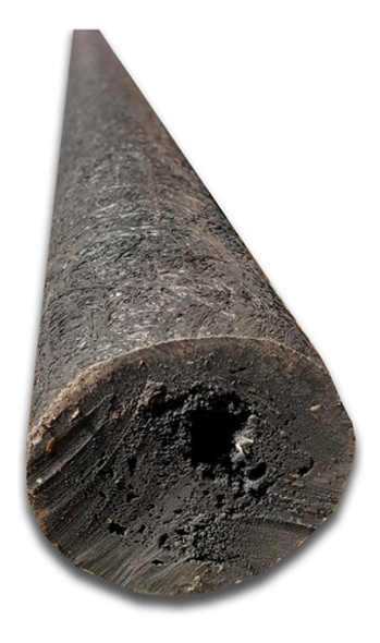 Poste Redondo 10cm Diametro Madera Plástica Zenplas 1